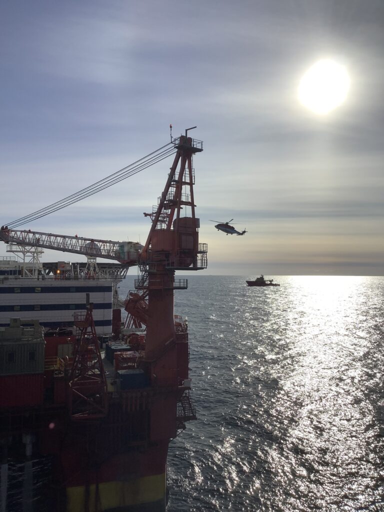 Kran / dekk / logistikk