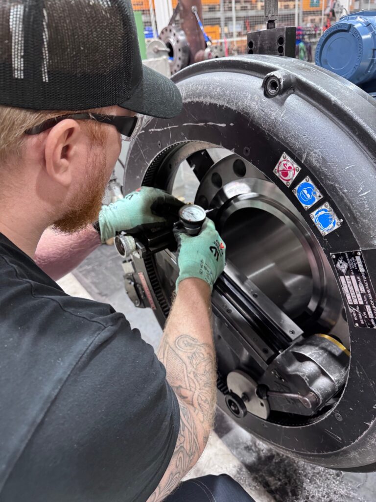 Mobil maskinering på stedet